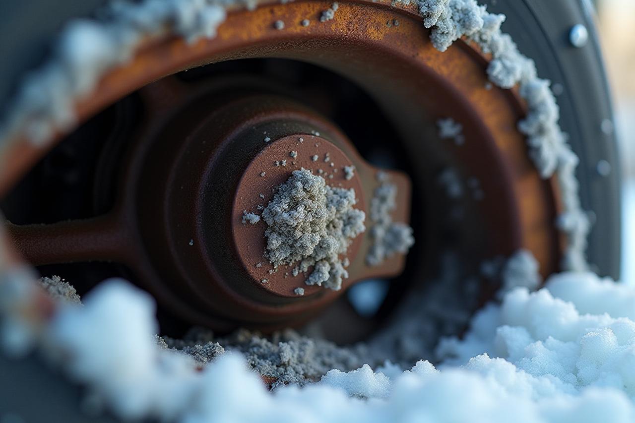 Autó alvázának korrózió károsodása